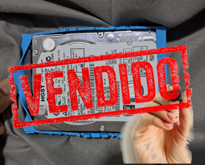 Disco Duro HGST 500GB SATA 2.5" para Portátil – Funcional y Listo para Usar