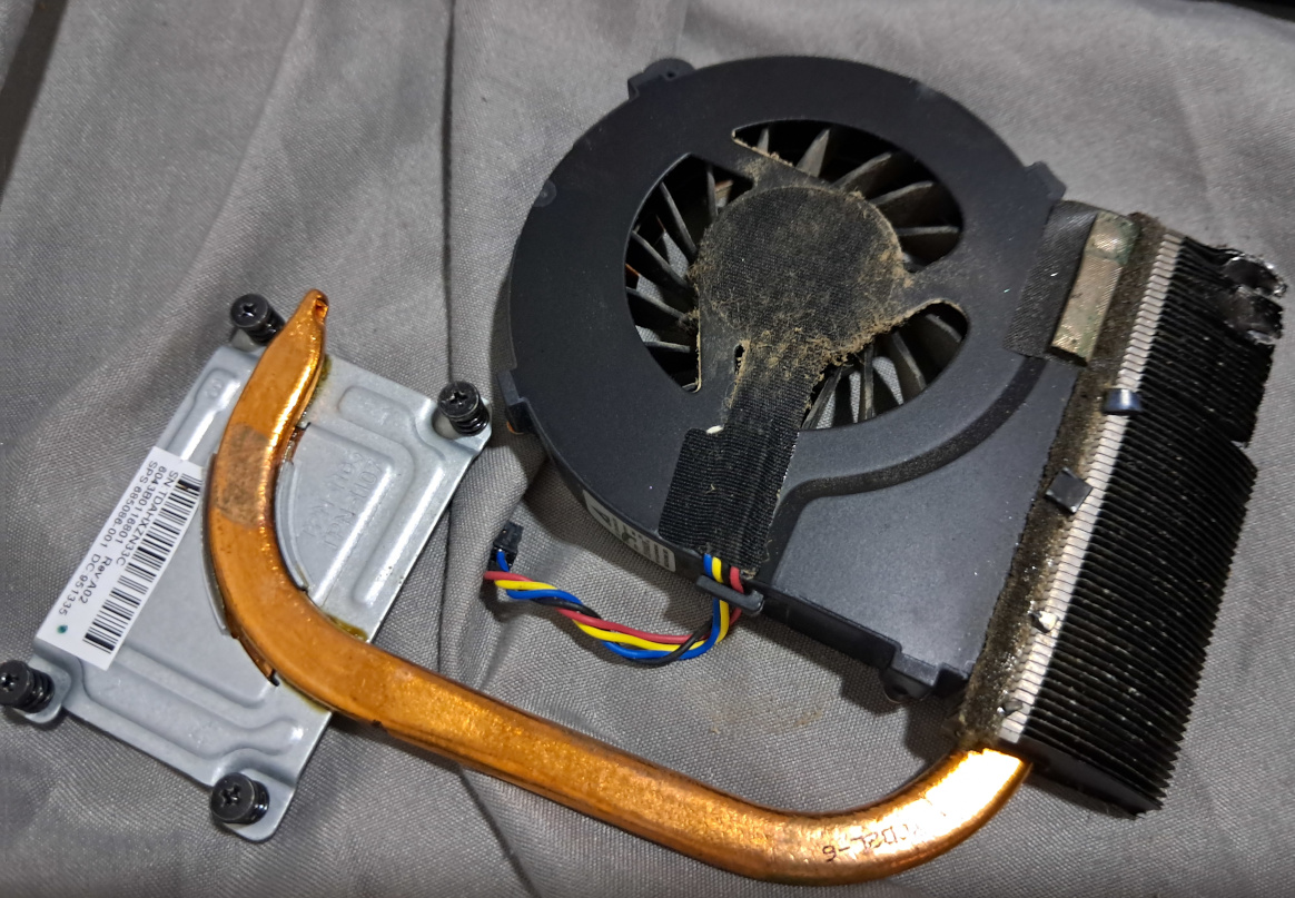 Ventilador Fan Cooler con Disipador HP ProBook 450 Original