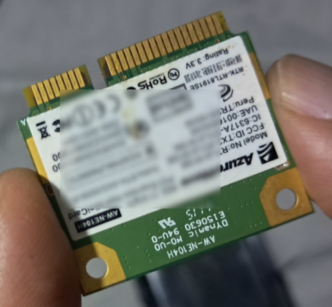 Tarjeta WiFi Mini PCIe Original para Laptop Vit M2420 Probada