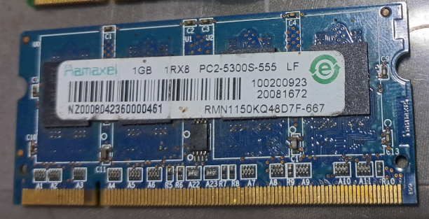 🚀 MEMORIA RAM DDR2 1GB PARA PORTÁTIL