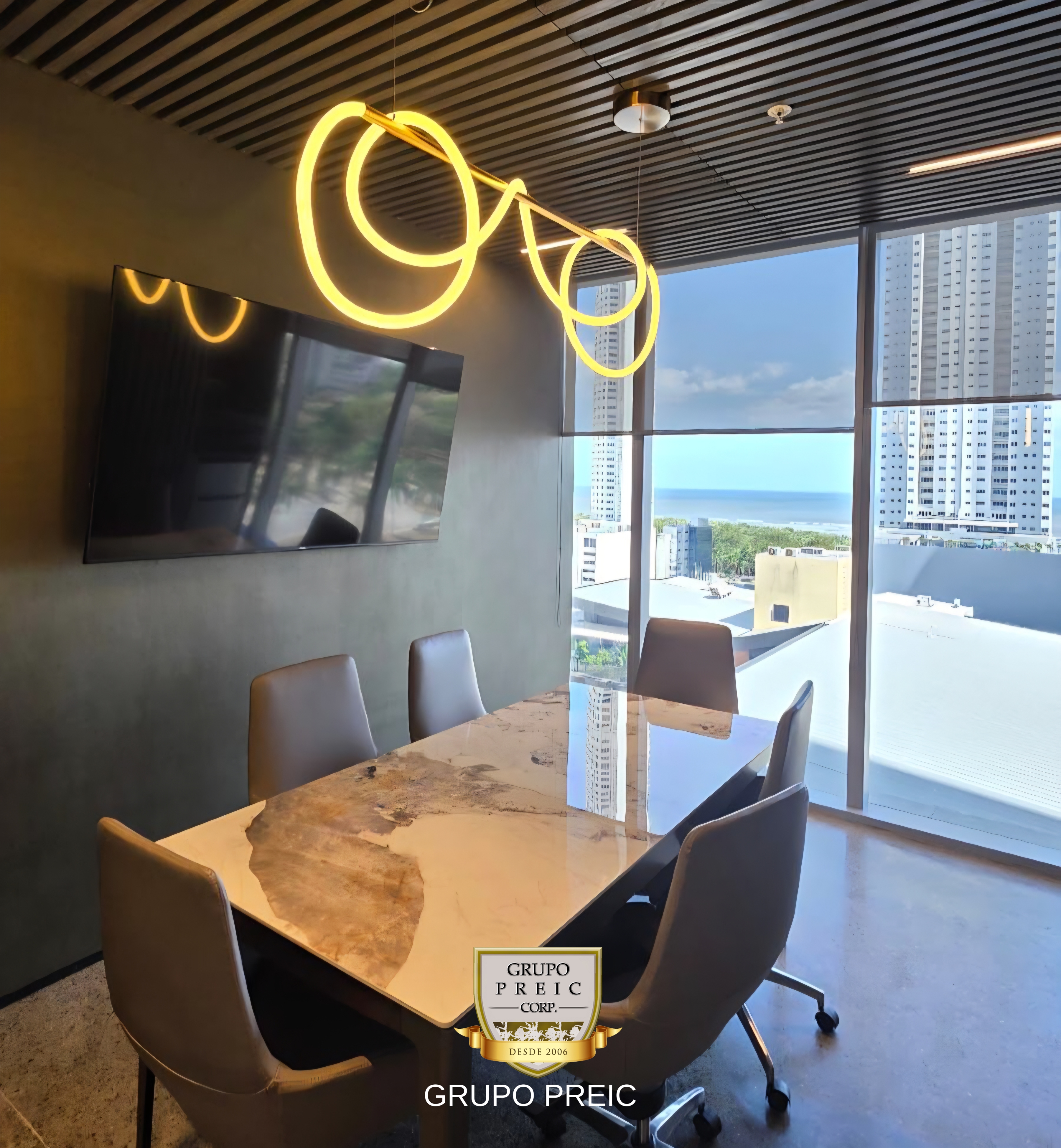 OFICINA EN ALQUILER COSTA DEL ESTE PANAMA DESIGN CENTER PDC AMOBLADO AC